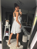EVA & LOLA dress- WHITE  17001-7