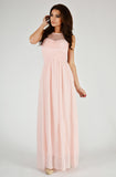 EVA & LOLA DRESS - powder pink 9709-5