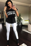 BLOUSE NO COFFEE -BLACK 40002-1