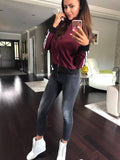 HOODIE eggplant 43001-2