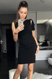 EMAMODA dress- BLACK 42005-2