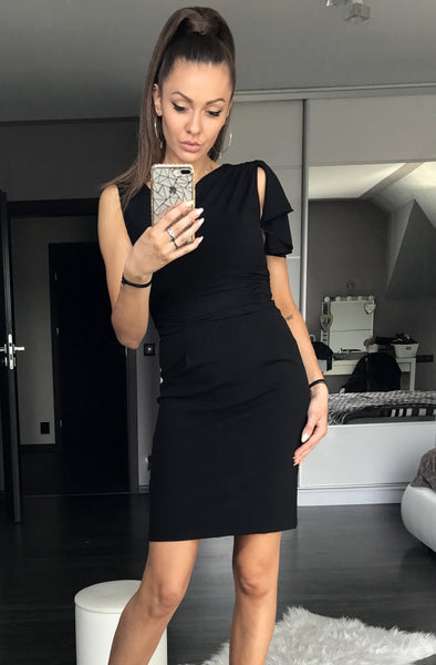 EMAMODA dress- BLACK 42005-2