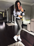 HOODIE GREY 43002-3