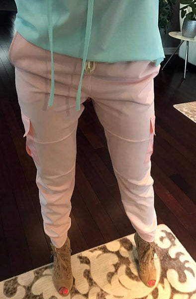 TROUSERS - PINK 35001-3