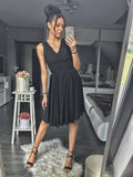 EVA & LOLA DRESS BLACK 42001-6