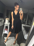 EVA & LOLA DRESS BLACK 42001-6