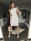 EMAMODA dress- WHITE 42007-4