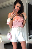 BLOUSE - POWDER PINK 41002-1