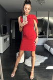 EMAMODA dress- RED 42005-3