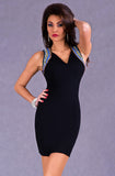 EVA & LOLA DRESS - BLACK 5304-1