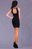 EVA & LOLA DRESS - BLACK 5304-1