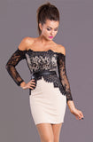EMAMODA DRESS - CREAM 5702-4
