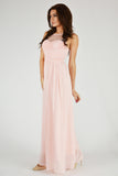 EVA & LOLA DRESS - powder pink 9709-5