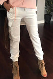 TROUSERS - ECRU 35001-2
