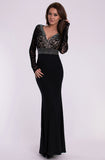 EVA & LOLA DRESS - BLACK 10007-1