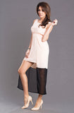 EMAMODA DRESS - PEACH 6102-2