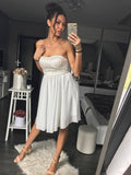 EVA & LOLA dress- WHITE  17001-7