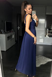 EVA & LOLA DRESS NAVY 42003-2