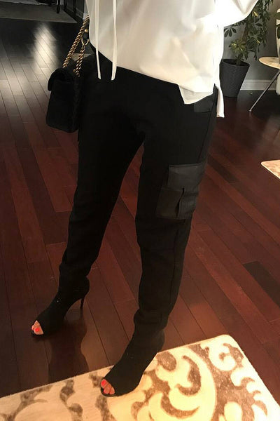TROUSERS - BLACK 35001-1