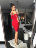 EMAMODA dress- RED 42008-1