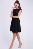 EVA & LOLA DRESS BLACK 26012-2