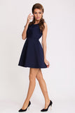 PINK BOOM DRESS - NAVY BLUE 9606-3