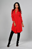 DRESS - RED 24003-3