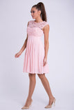 EVA & LOLA DRESS powder pink 26012-6