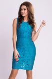 EMAMODA DRESS - dark blue 9704-4
