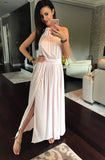DRESS MAXI powder pink 41001-1