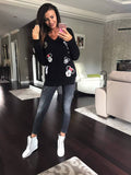 SWEATER - BLACK 43005-1
