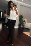 TROUSERS - BLACK 35001-1