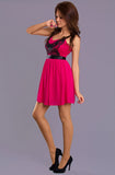 EMAMODA DRESS - FUCHSIA 7201-1