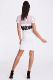 EMAMODA DRESS - WHITE 17009-2