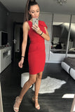 EMAMODA dress- RED 42005-3