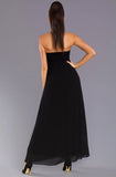 PINK BOOM DRESS - BLACK 7607-1