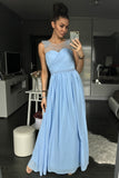 EVA & LOLA DRESS BLUE 42003-4