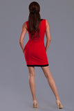 EMAMODA DRESS - RED 9410-2