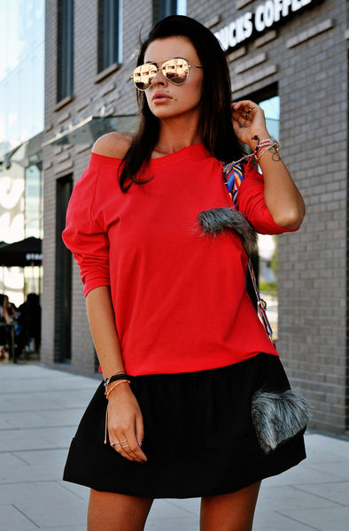 BLOUSE - RED 20010-3
