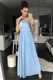 EVA & LOLA DRESS BLUE 42003-4