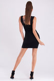 EMAMODA DRESS - BLACK 19007-1