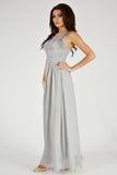 EVA & LOLA DRESS - GREY 9709-2