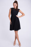 EVA & LOLA DRESS BLACK 26012-2
