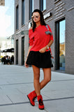 BLOUSE - RED 20010-3