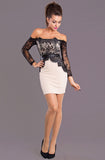 EMAMODA DRESS - CREAM 5702-4