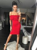 EMAMODA dress- RED 42008-1