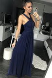 EVA & LOLA DRESS NAVY  42004-4