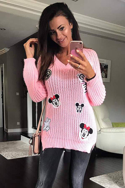 SWEATER - LIGHT PINK 43005-4