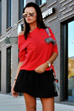 BLOUSE - RED 20010-3
