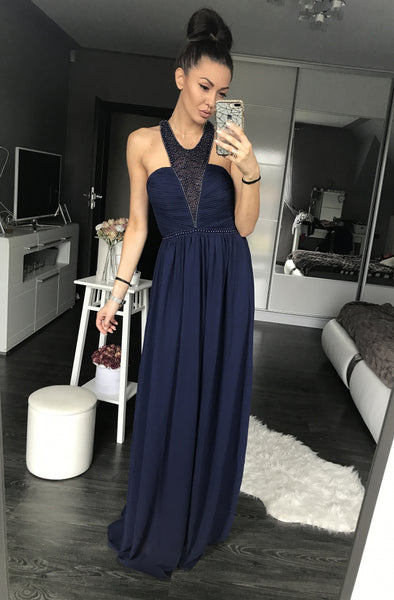 EVA & LOLA DRESS NAVY  42004-4